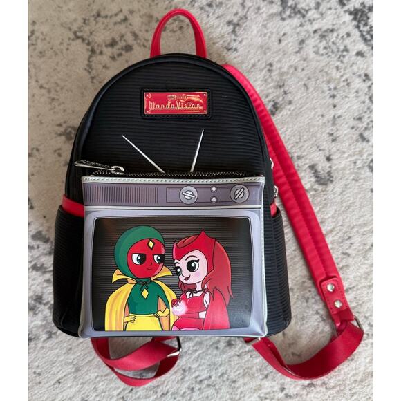 Loungefly Marvel WandaVision Classic Costumes Mini Backpack - Picture 1 of 7